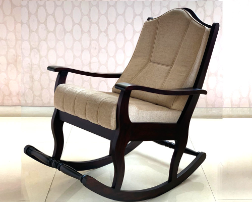 Sada Rocking Chair ( Choco Satini Semi Mat(50-50)